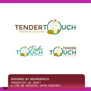 Logo-Design von madrebonita für Tender Touch Therapeutic Skin Care | Design: #4937916