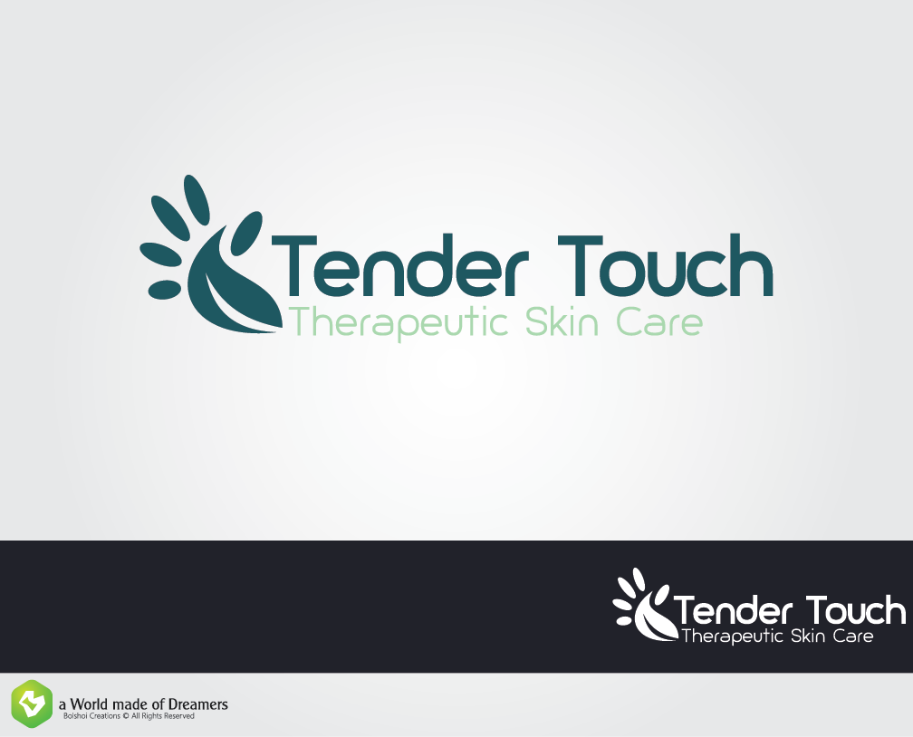 Logo Design by Bolshoi Creations for Tender Touch Therapeutic Skin Care | Design #4897690