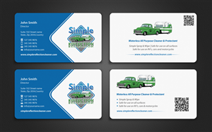 Simple Reflection, LLC Business Card Design