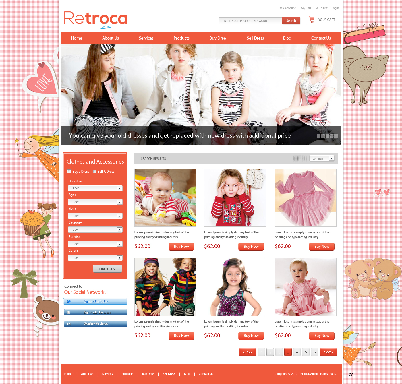 Diseño Web por pb para Retroca.com | Diseño #1388011