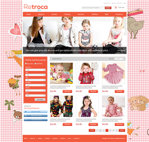 Diseño Web por pb para Retroca.com | Diseño: #1388011