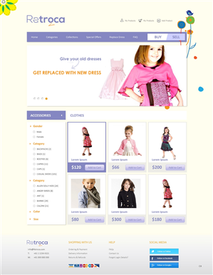 Diseño Web por pb para Retroca.com | Diseño: #1391576