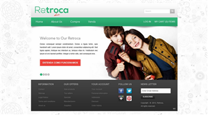 Diseño Web por pb para Retroca.com | Diseño: #1398743