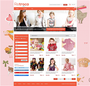 Diseño Web por pb para Retroca.com | Diseño: #1405970