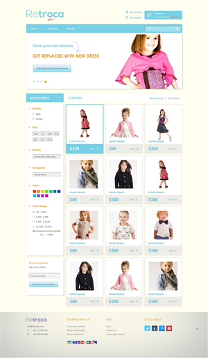 Diseño Web por pb para Retroca.com | Diseño: #1424328