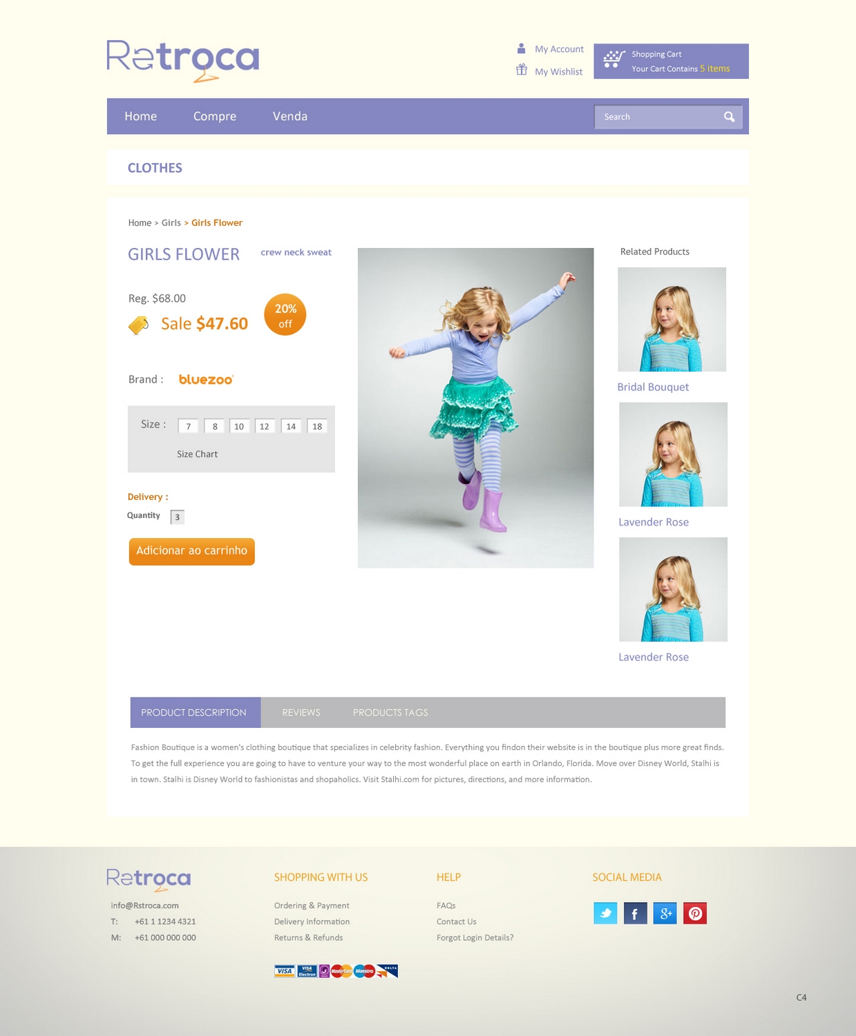 Web Design par pb pour Retroca.com | Design #1424345