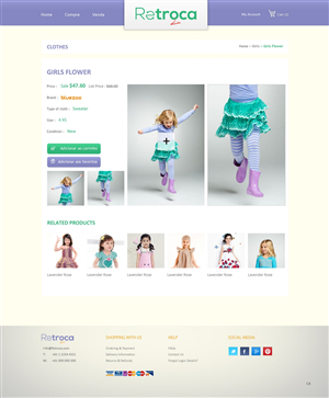 Diseño Web por pb para Retroca.com | Diseño: #1430381