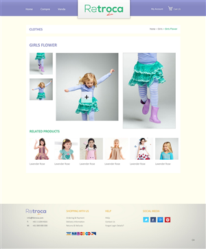 Diseño Web por pb para Retroca.com | Diseño: #1430382