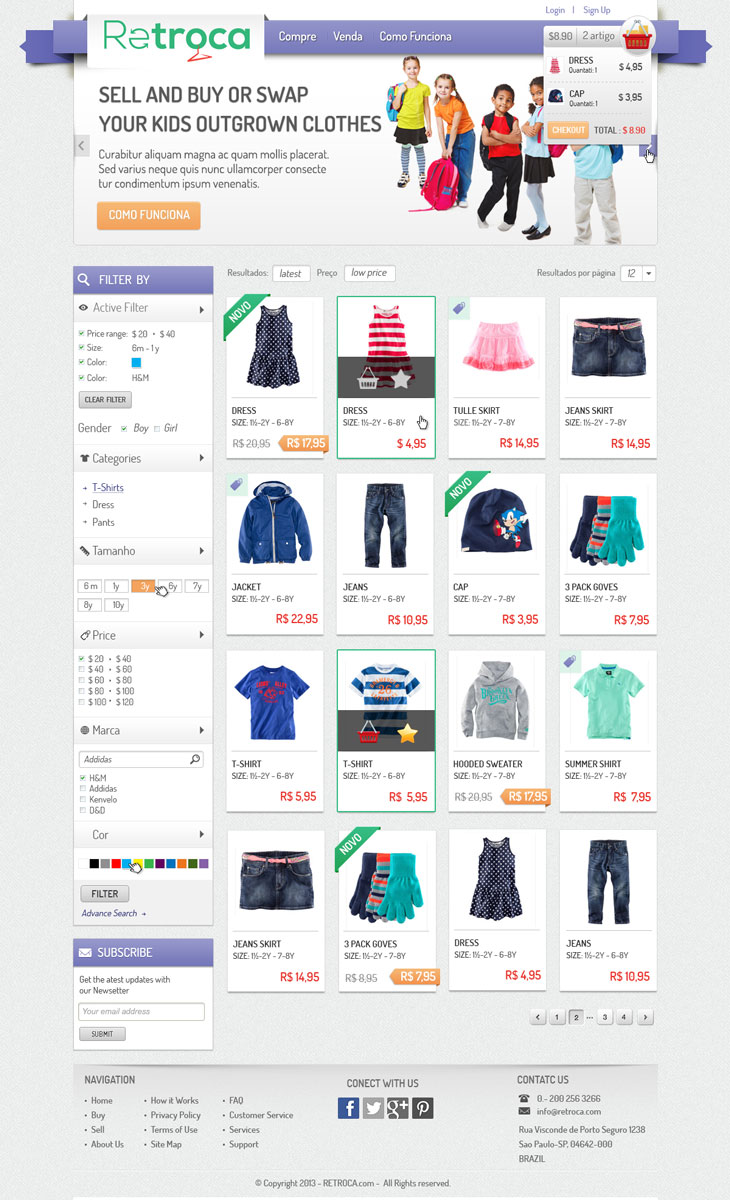 Diseño Web por cosmin1572 para Retroca.com | Diseño: #1440408