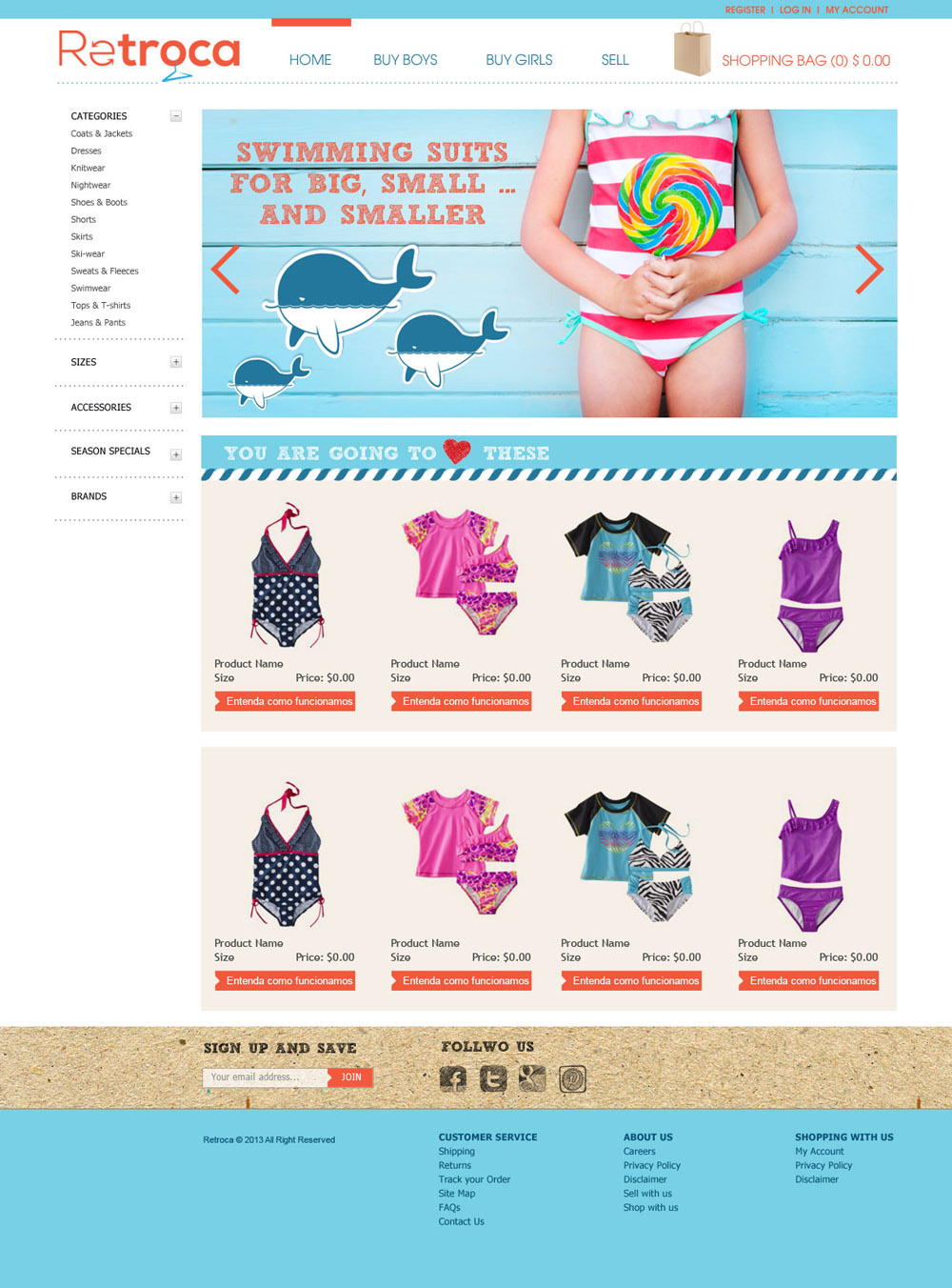 Diseño Web por tanya para Retroca.com | Diseño #1419356