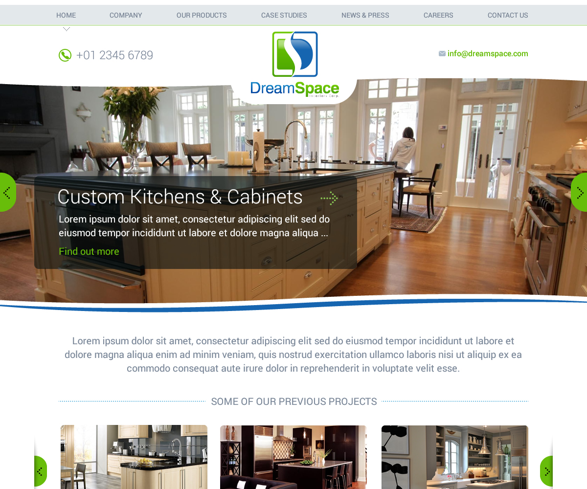 Graphic Design by Channel Studio for DreamSpace Interiors Corp. | Design #4937394