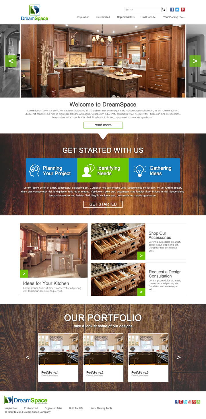 Diseño Gráfico por DesignCreativity4you para DreamSpace Interiors Corp. | Diseño #4948239