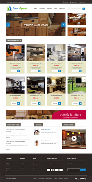 Graphic Design by Silverfox Studio for DreamSpace Interiors Corp. | Design: #4909789