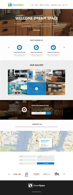 Graphic Design by Silverfox Studio for DreamSpace Interiors Corp. | Design: #4913663