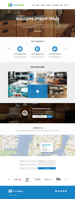 Graphic Design by Silverfox Studio for DreamSpace Interiors Corp. | Design: #4913666