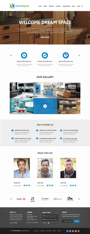 Graphic Design by Silverfox Studio for DreamSpace Interiors Corp. | Design: #4913686