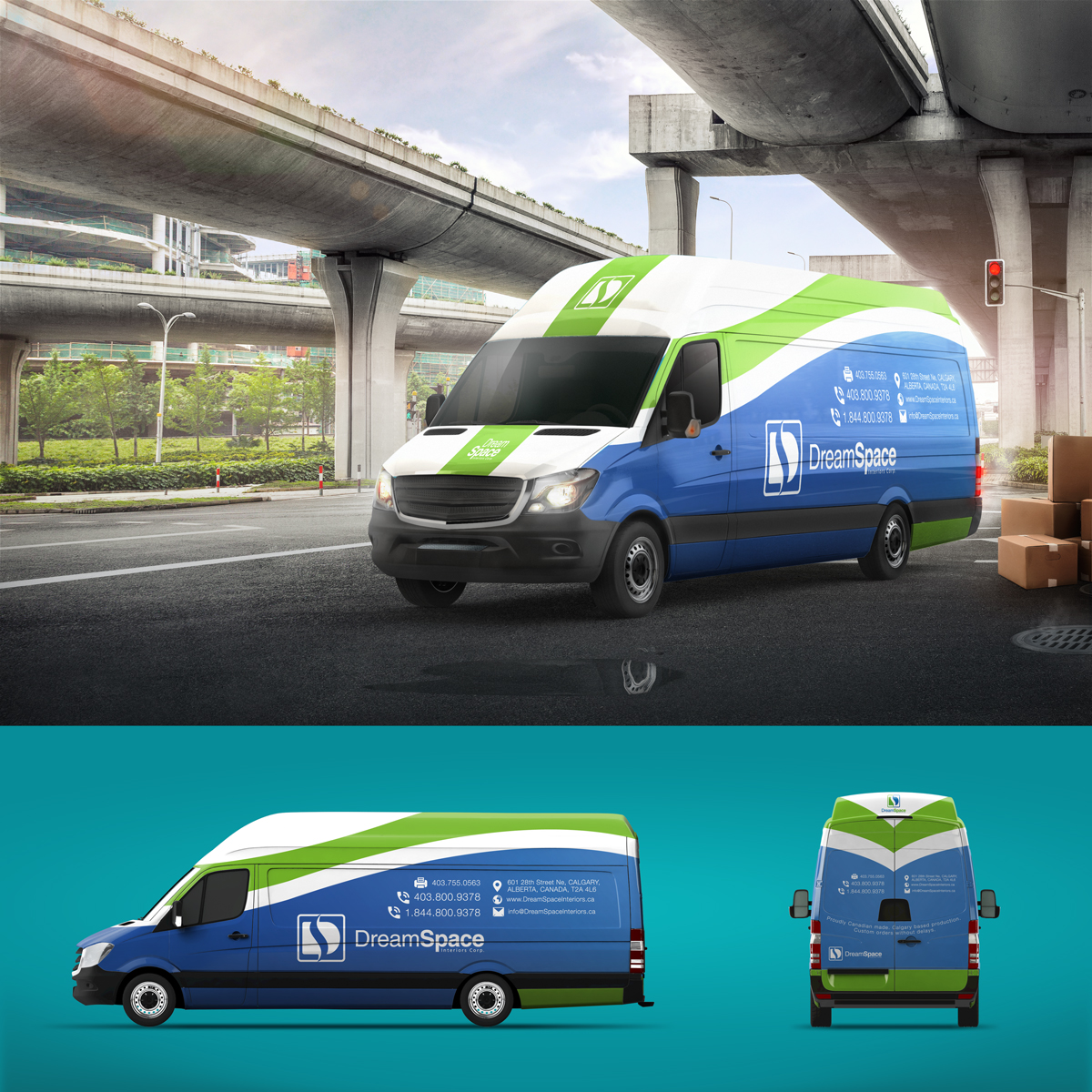Diseño Gráfico por Azus para DreamSpace Interiors Corp. | Diseño #6404526