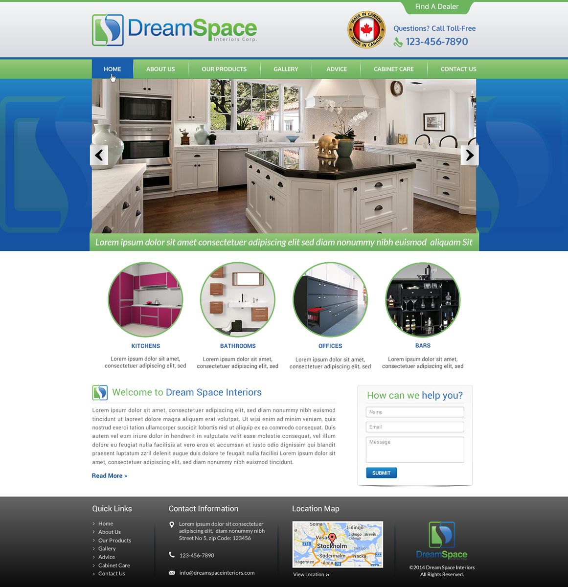 Graphic Design by Sbss for DreamSpace Interiors Corp. | Design #4911919