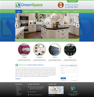 Graphic Design by Sbss for DreamSpace Interiors Corp. | Design: #4911919