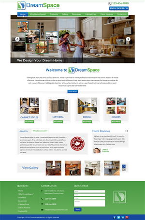Graphic Design by Sbss for DreamSpace Interiors Corp. | Design: #4911932