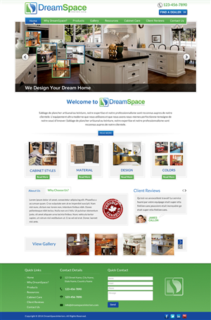 Graphic Design by Sbss for DreamSpace Interiors Corp. | Design: #4911952