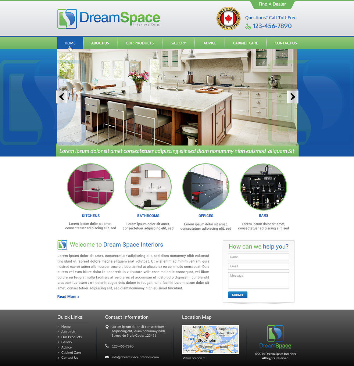 Design Graphique par Sbss pour DreamSpace Interiors Corp. | Design #4911996