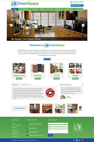 Graphic Design by Sbss for DreamSpace Interiors Corp. | Design: #4912078