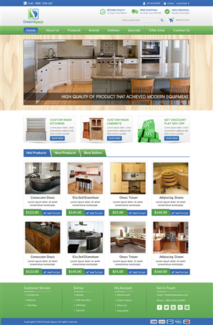 Graphic Design by Sbss for DreamSpace Interiors Corp. | Design: #4912113