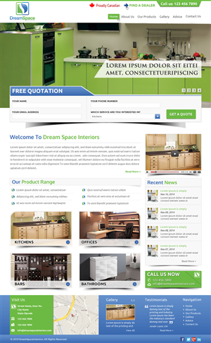 Graphic Design by Sbss for DreamSpace Interiors Corp. | Design: #4912127