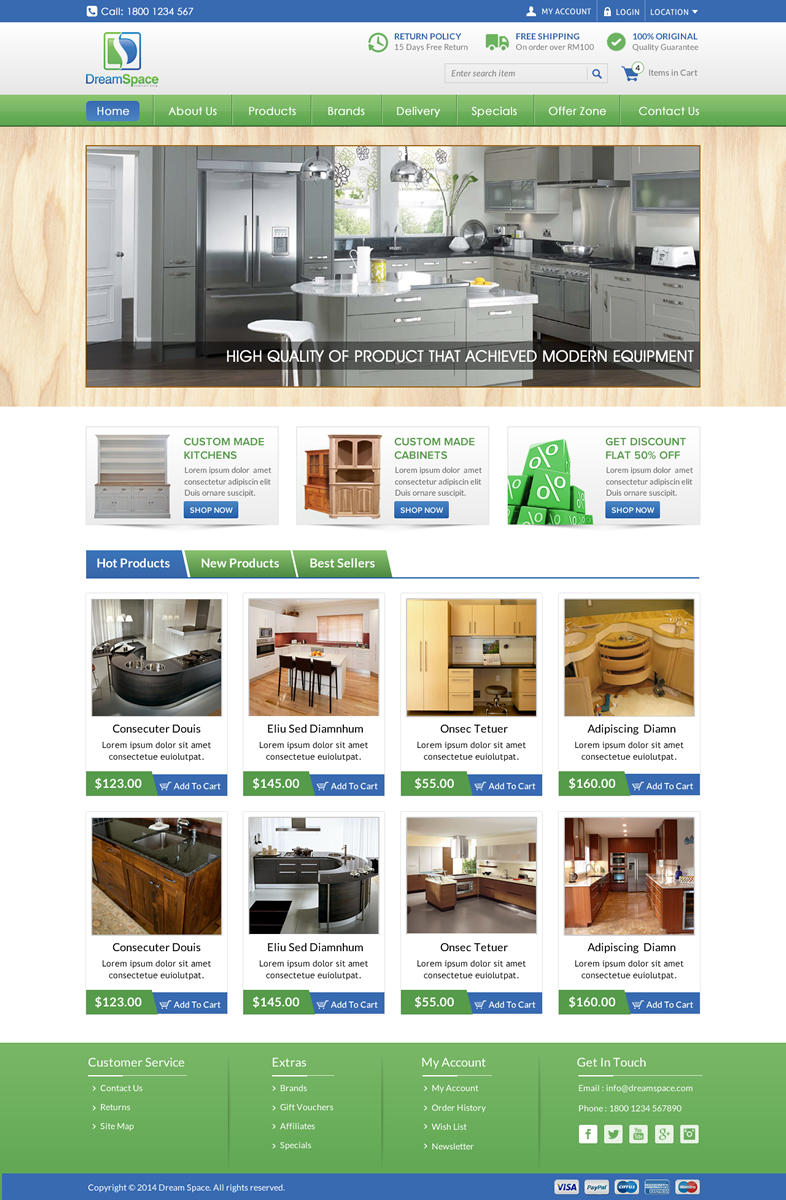 Graphic Design by Sbss for DreamSpace Interiors Corp. | Design #4912130