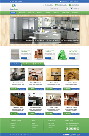 Graphic Design by Sbss for DreamSpace Interiors Corp. | Design: #4912130