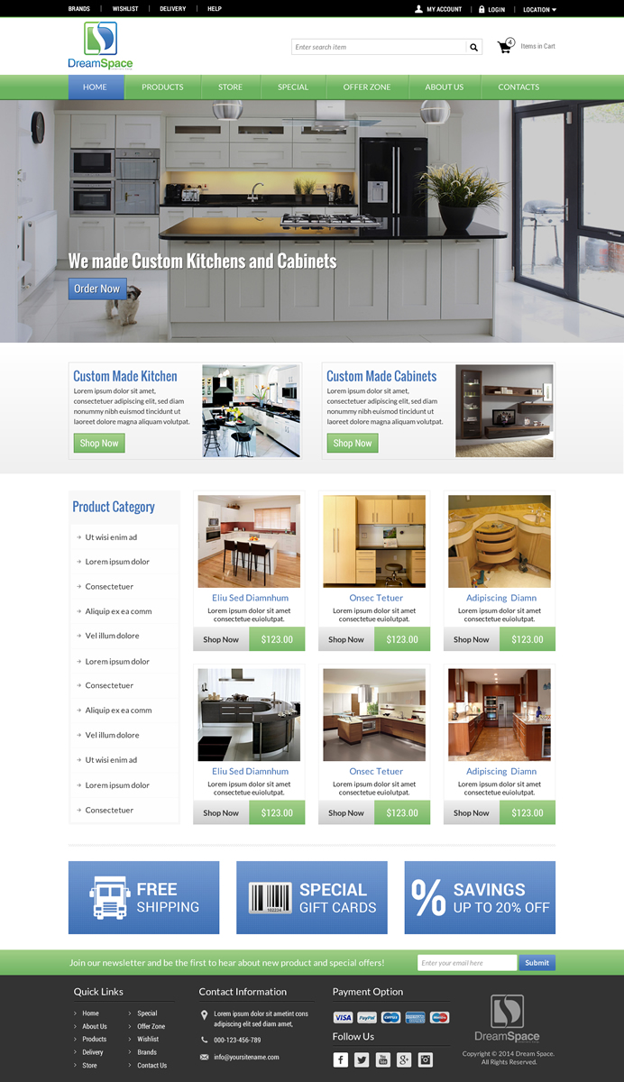 Graphic Design by Sbss for DreamSpace Interiors Corp. | Design #4916179