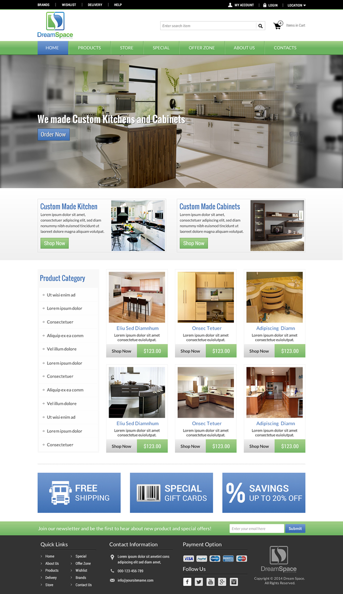 Graphic Design by Sbss for DreamSpace Interiors Corp. | Design #4916200