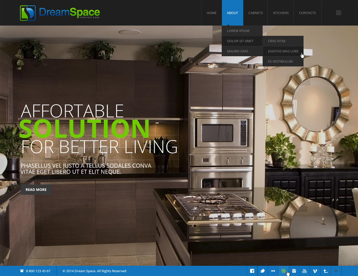 Graphic Design by iLibart for DreamSpace Interiors Corp. | Design #4910827