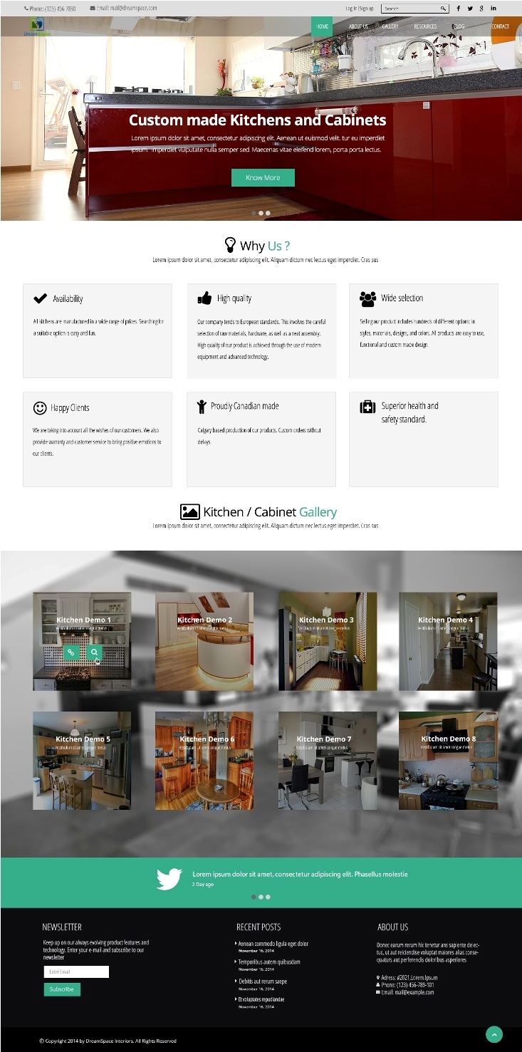 Graphic Design by Designer House for DreamSpace Interiors Corp. | Design #4906397