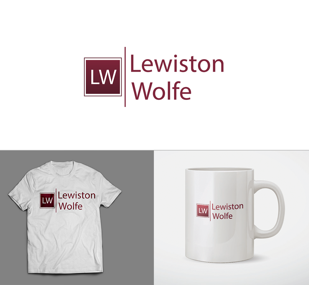 Logo Design by Firstception for Lewiston Wolfe LLC | Design #4914186