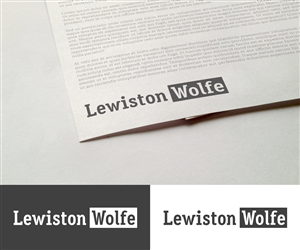 Lewiston Wolfe | Logo Design by z a n a