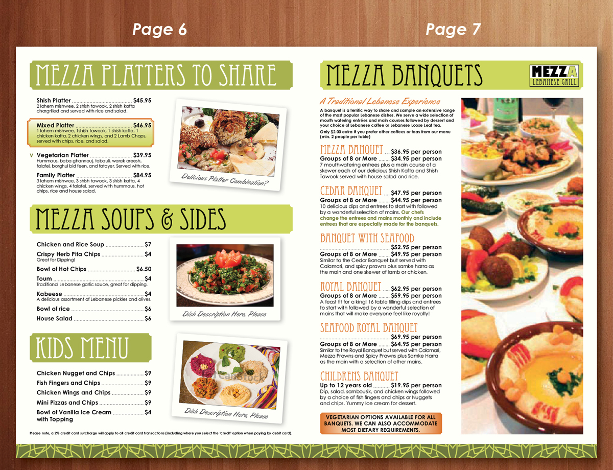 Design de Menu par Ekanite pour ce projet | Design : #4933698