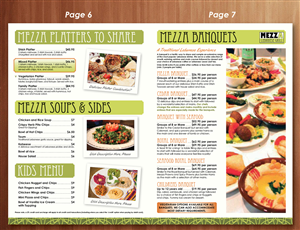 Design de Menu par Ekanite pour ce projet | Design #4933698