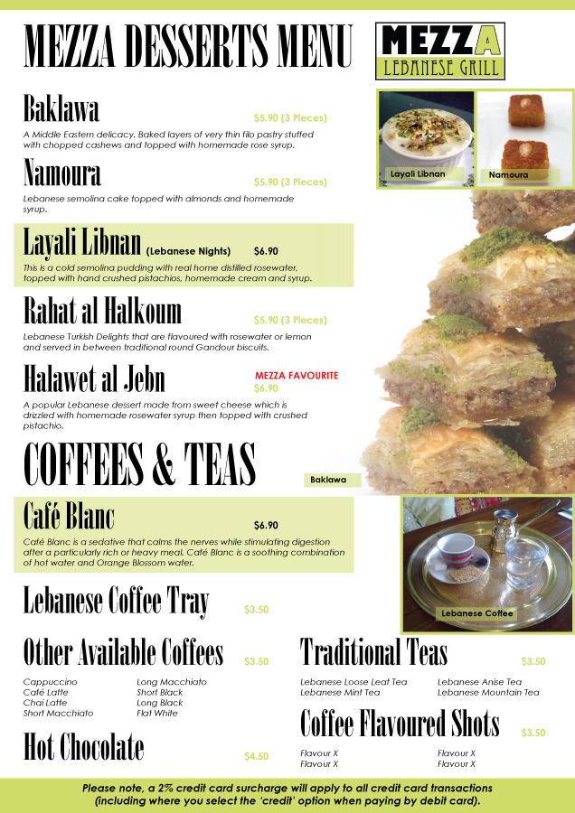 Menu Design by Raven Designs 2024 for this project | Design #4917259