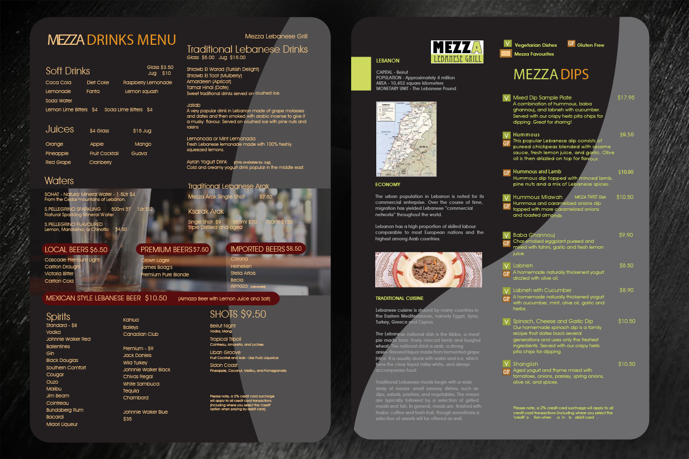 Design de Menu par creative vision pour ce projet | Design #4911674