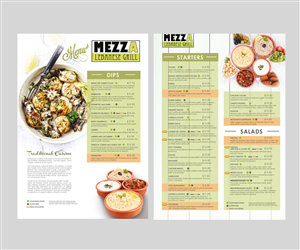 Menu Design by NoirBlanc