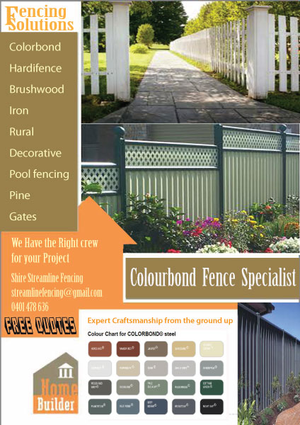 Flyer Design by Nishu Raina for shire Streamline Fencing | Design #245540