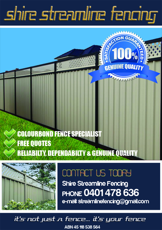 Flyer Design by Underground for shire Streamline Fencing | Design: #250252