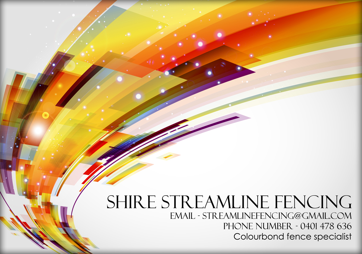 Flyer Design by shonecom for shire Streamline Fencing | Design #241880