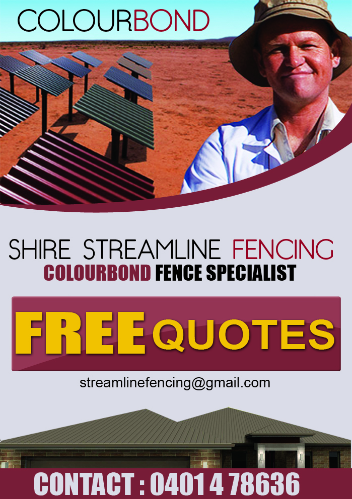 Flyer Design by Eddiey for shire Streamline Fencing | Design #243368