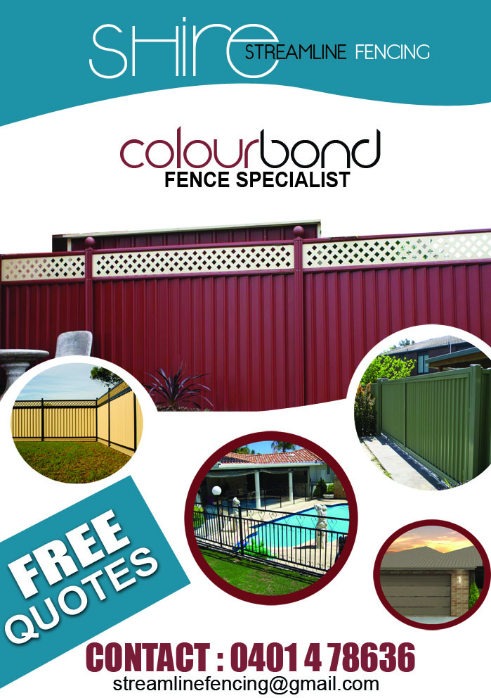 Flyer Design by Eddiey for shire Streamline Fencing | Design #243428