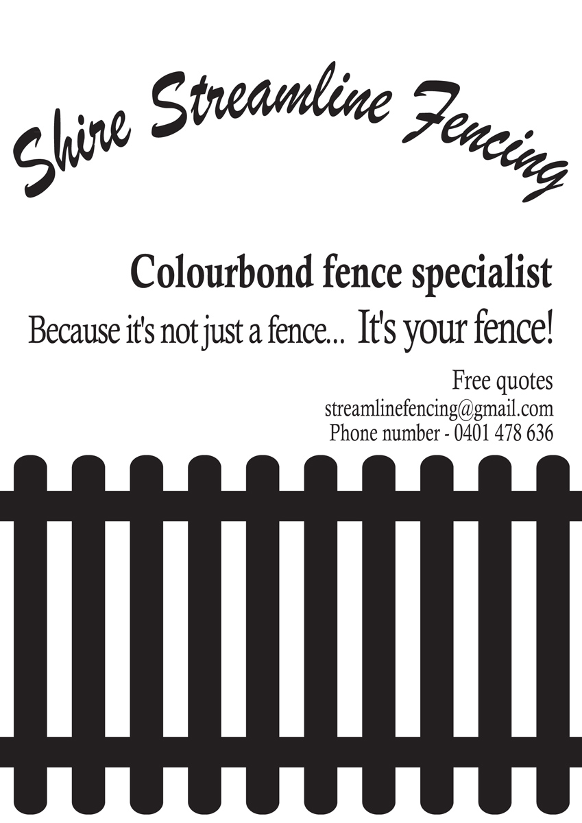 Flyer-Design von francescafred für shire Streamline Fencing | Design #242726