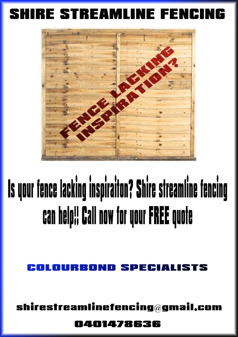 Flyer Design by dwhitaker0 for shire Streamline Fencing | Design #245193