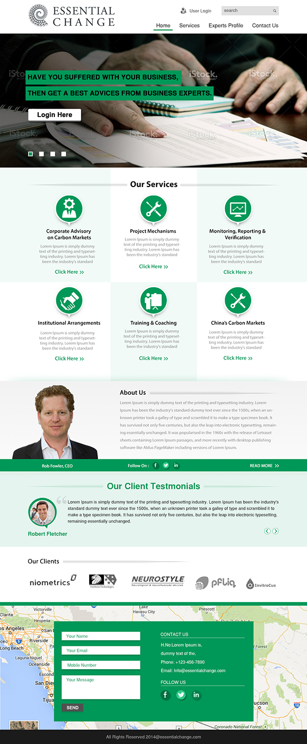 Web Design by Wings on web for this project | Design #4959568